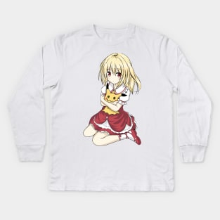 Scarlet flandre Kids Long Sleeve T-Shirt